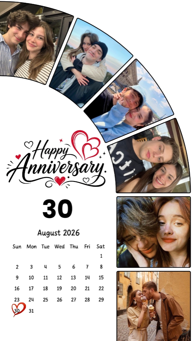 Jahrestag 30. AUGUST 