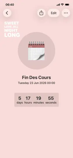 C’est bientôt fini 😩