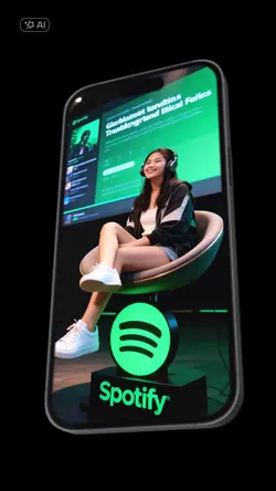 Trend dengerin music