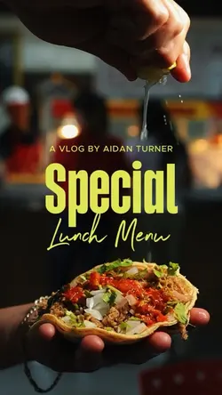 Special Lunch Menu