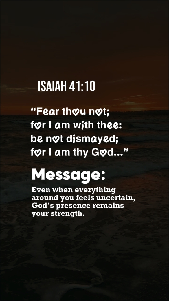 Isaías 41: 10