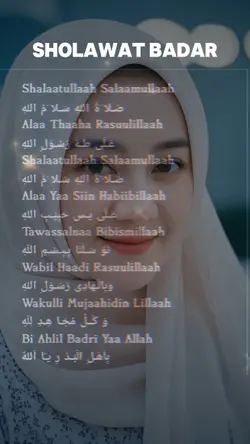 Sholawat badar
