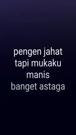 pengen jahat tapi