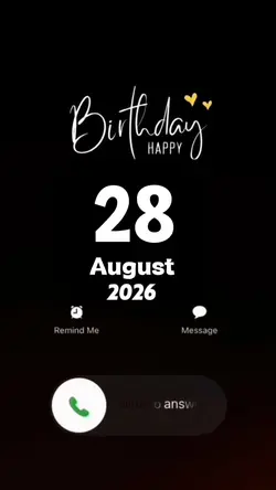 Hbd 28 August 2026
