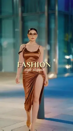 Fashion style slowmo
