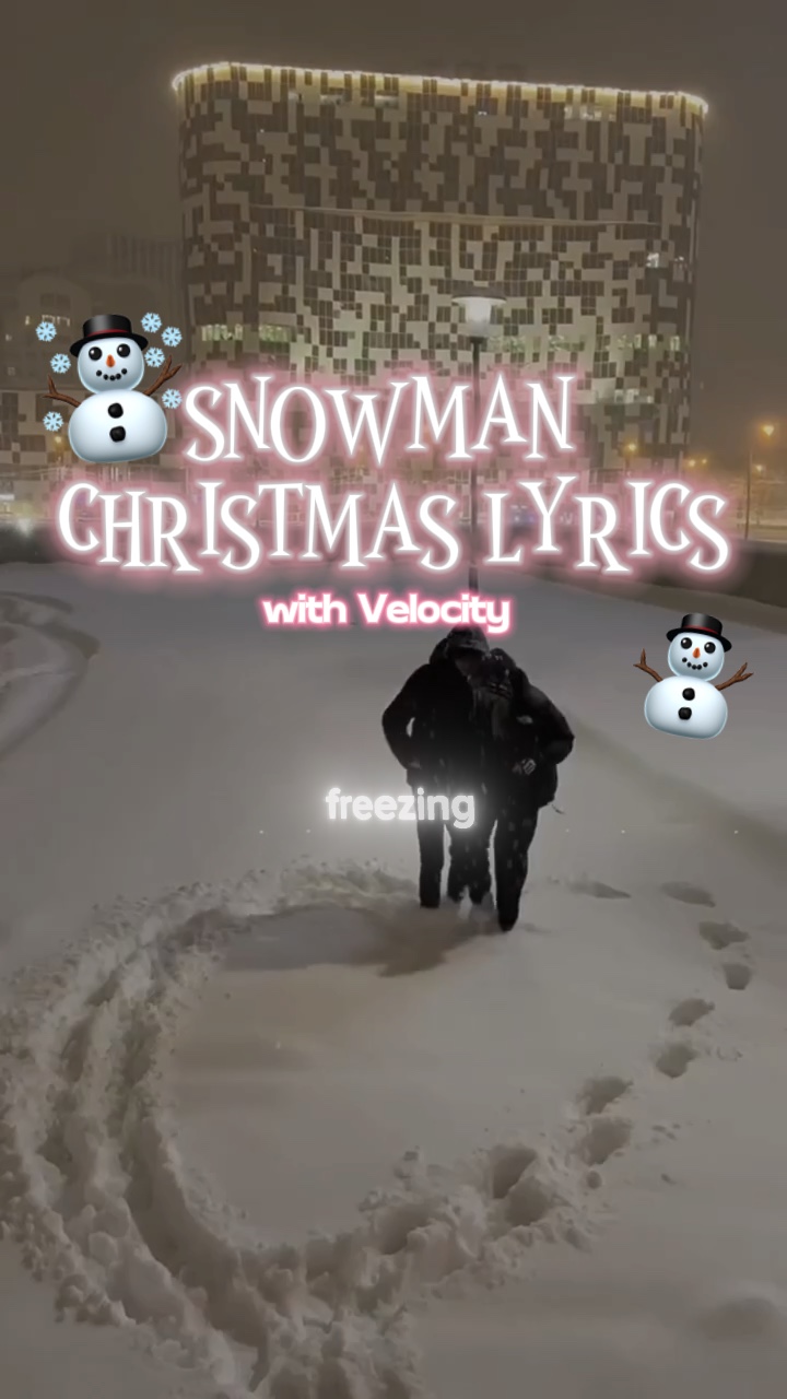 Snowman Lyrics ⛄️ 