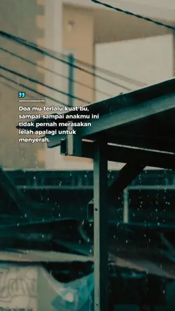 Doa mu terlalu kuat 