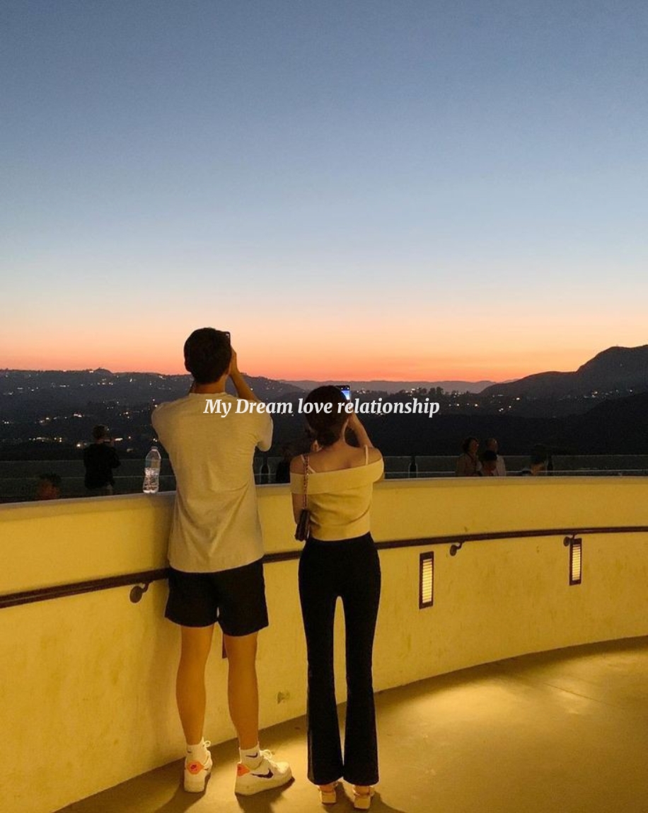 Relacionamento de amor dos sonhos