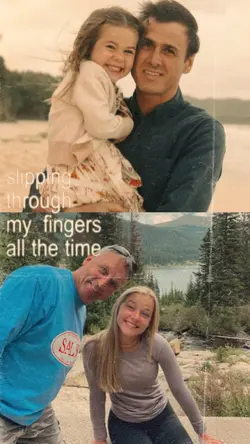 with dad or mom