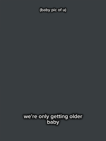 getting older