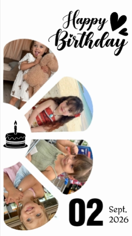 HBD DAUGHTER 02 SEPT