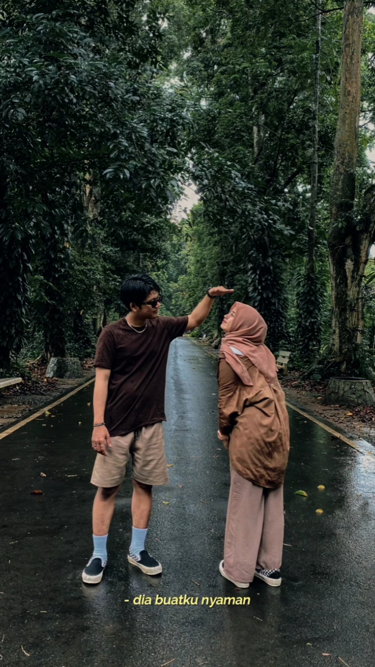 Dia buatku nyaman