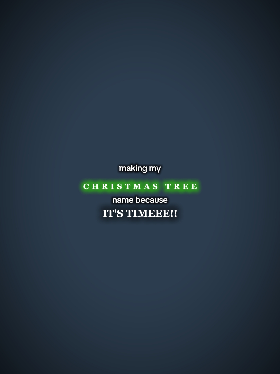 Nombre del Árbol de Navidad