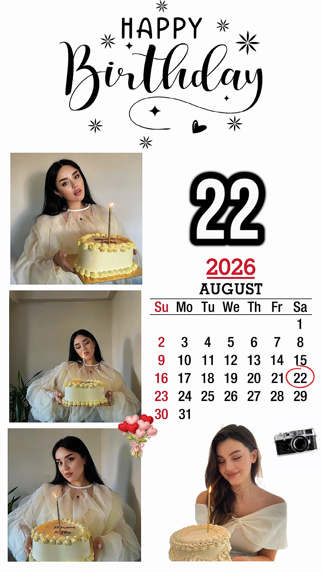 Hbd 22 August 