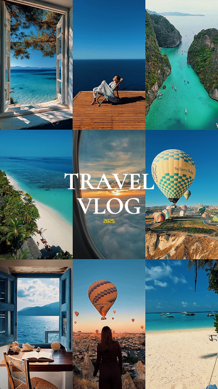 travel vlog 32 clips