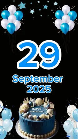 HBD 29 SEPTEMBER 