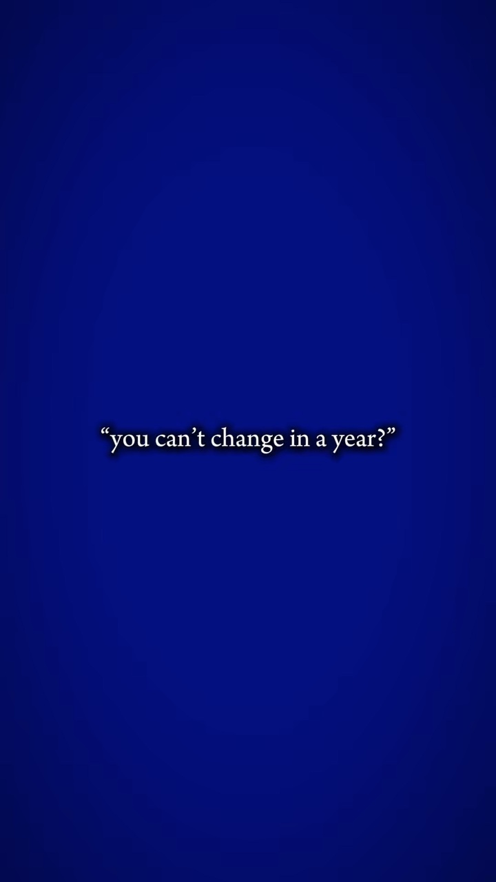 you can’t change 