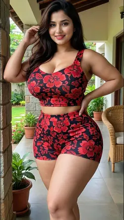 Red dress