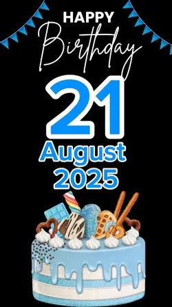 birthday 21 August