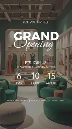 STORY: GRAND OPENING