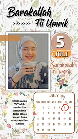 Milad 5 Juli 2024