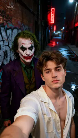 photo with joker 