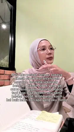 berdoa supaya sibuk
