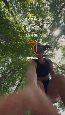 Strava run trend