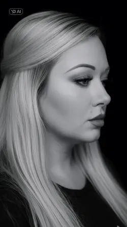 Profil noir et blanc