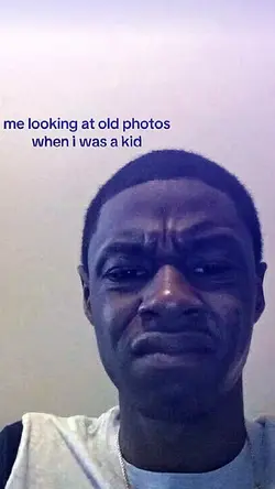 Me looking at old 