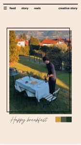 Happy breakfast