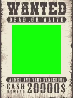 wanted poster