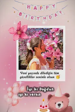 Doğum günü pembe
