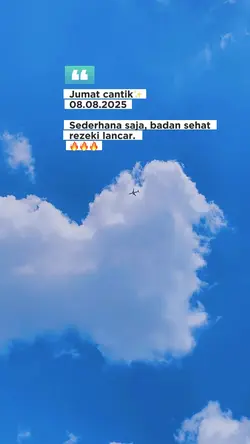 Jumat cantik 8agustu