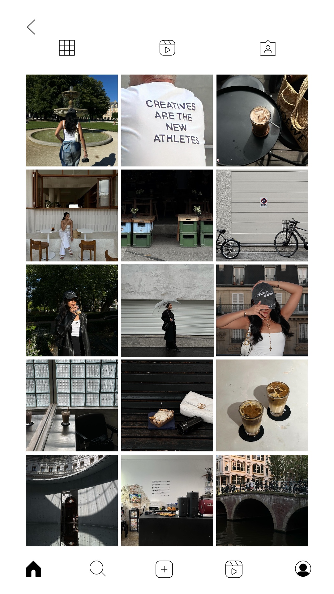 Feed de Instagram 