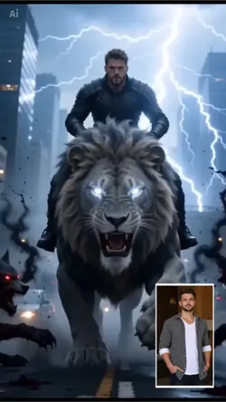 LION vs Dark Wolf
