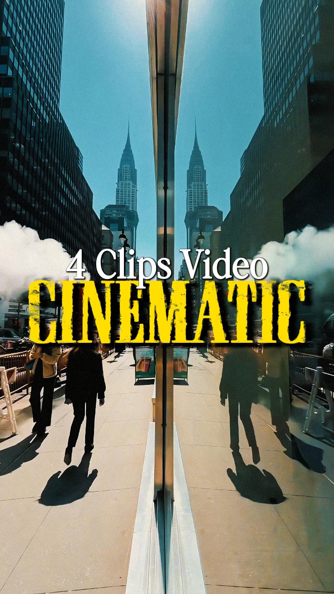 4 CLIPS CINEMÁTICOS