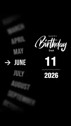 BDAY DAD 11 JUNE