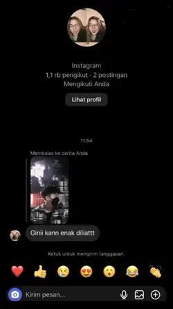 prank komen ig story