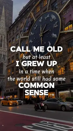 Call me old but