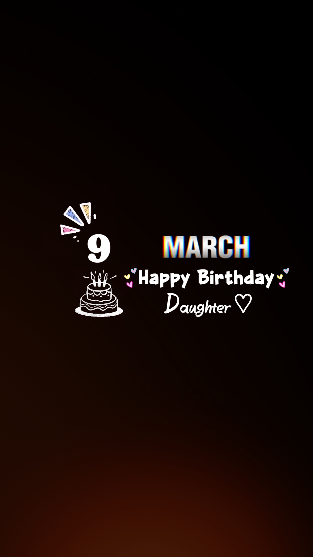 Hbd 9 Mart Kızı