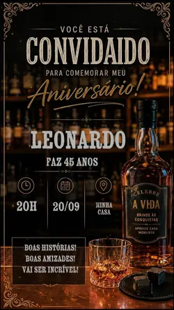 Convite Adulto 