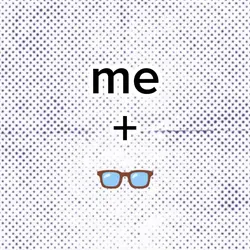 me + eyeglasses