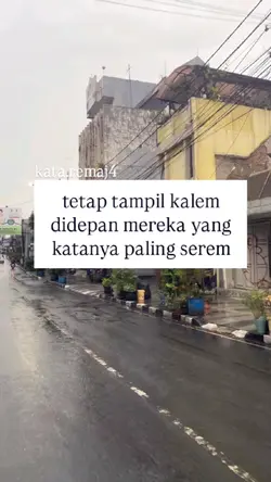 tetap tampil kalem