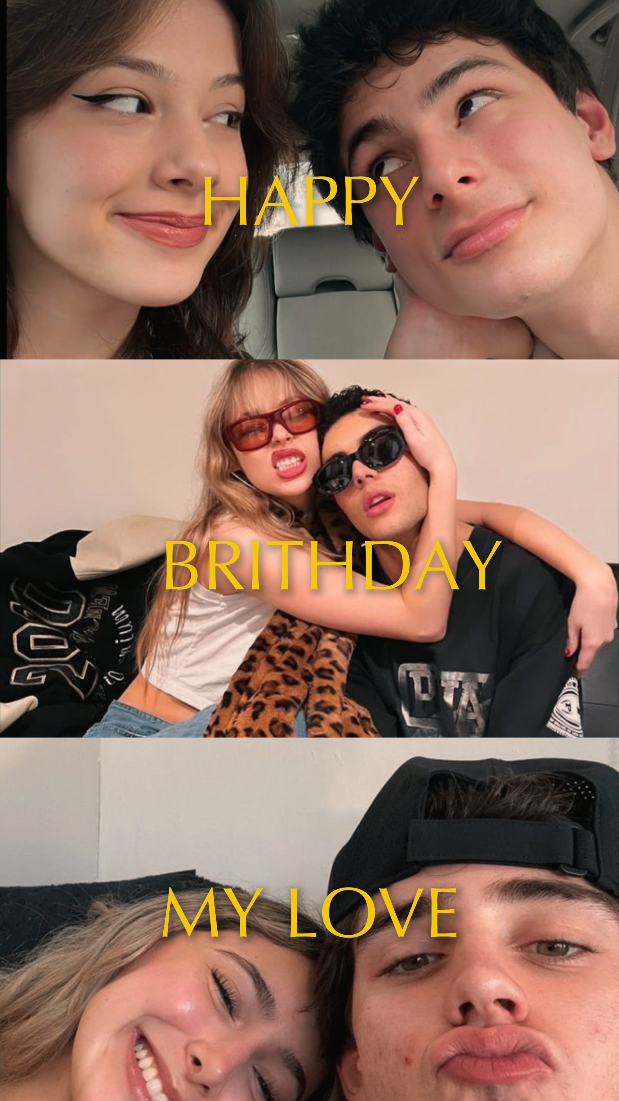 HBD MY LOVE