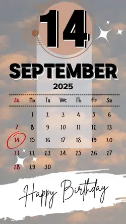 Hbd 14September 2025