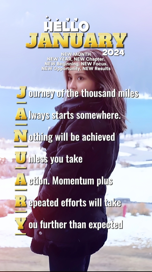 HELLO JANUARY 2024