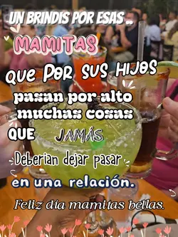 Feliz día mamá.
