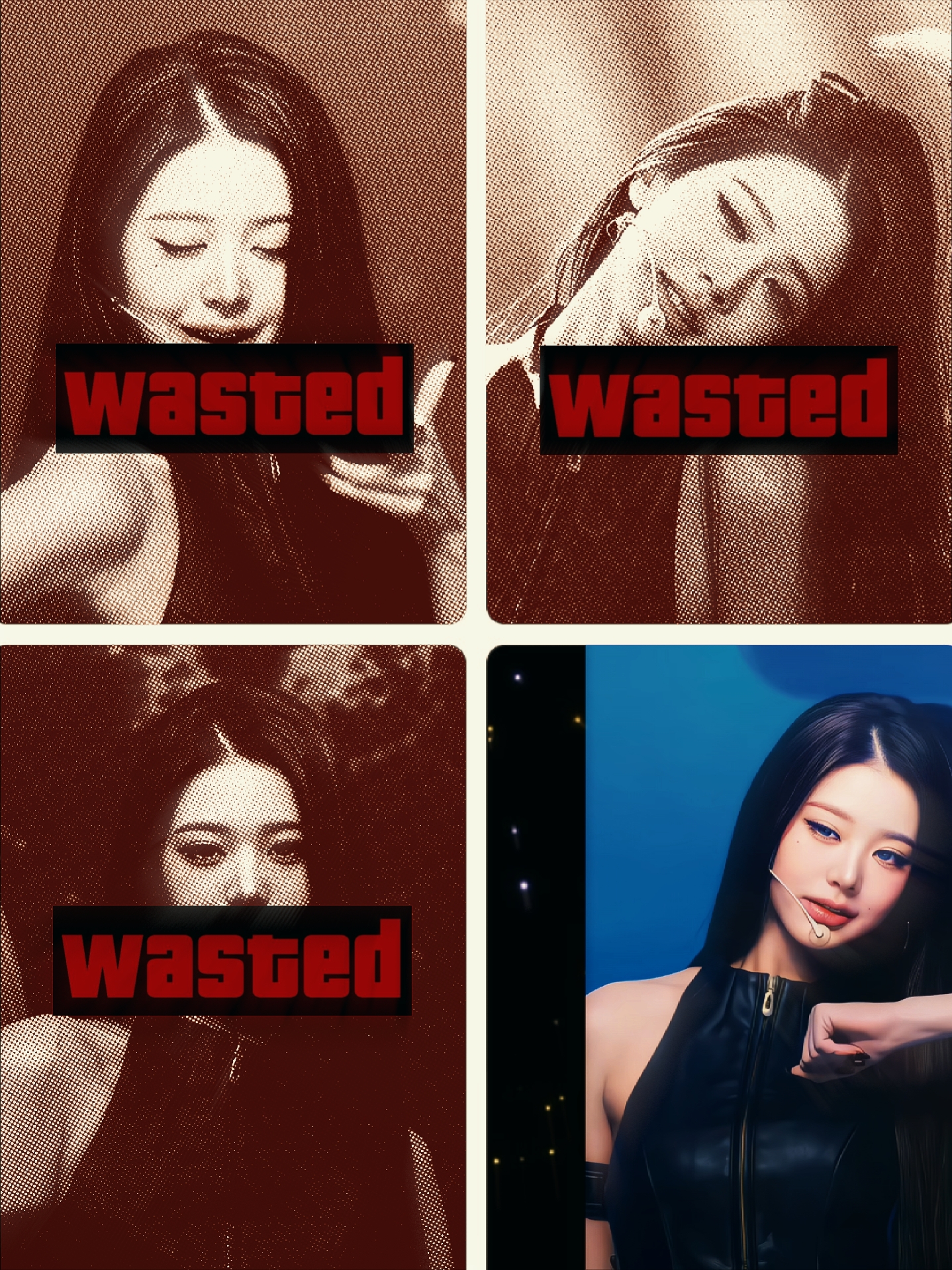 montagem x wasted