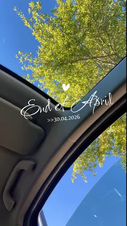 End of April